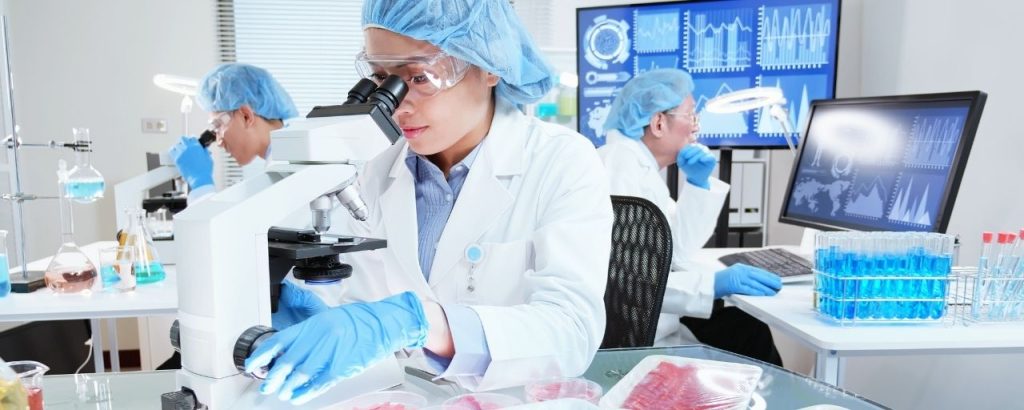 Microscope professionnel de recherche haut de gamme