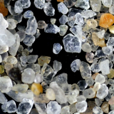 Sable au microscope
